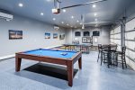 Fully equipment game room garage - pool, ping pong, work out zone